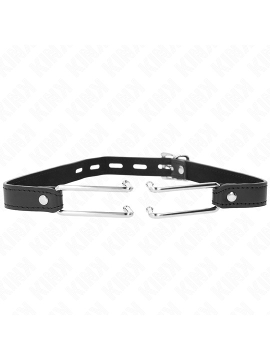 MORDAZA BDSM METAL CON CORREA AJUSTABLE KINK DE LA MARCA KINK COLLAR & GAG