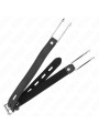 MORDAZA BDSM METAL CON CORREA AJUSTABLE KINK DE LA MARCA KINK COLLAR & GAG