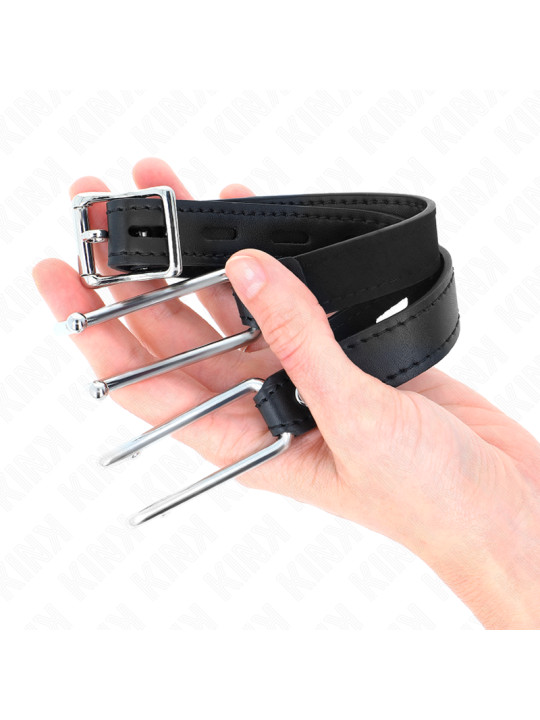 MORDAZA BDSM METAL CON CORREA AJUSTABLE KINK DE LA MARCA KINK COLLAR & GAG