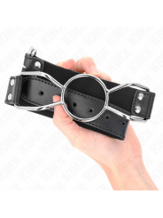 MORDAZA BOCA DE ARAÑA KINK TALLA L SILICONA BDSM DE LA MARCA KINK COLLAR & GAG