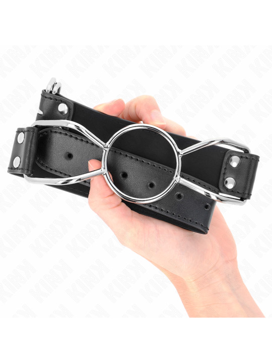 MORDAZA BOCA DE ARAÑA KINK TALLA L SILICONA BDSM DE LA MARCA KINK COLLAR & GAG
