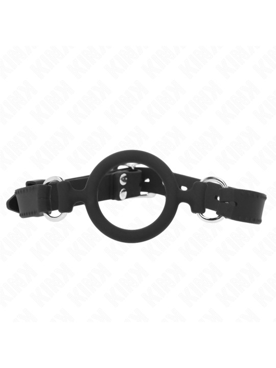 MORDAZA DE SILICONA KINK 56 CM - BDSM SEGURO Y AJUSTABLE DE LA MARCA KINK COLLAR & GAG