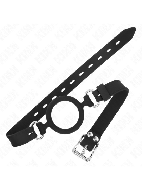 MORDAZA DE SILICONA KINK 56 CM - BDSM SEGURO Y AJUSTABLE DE LA MARCA KINK COLLAR & GAG