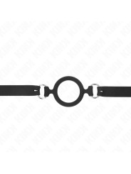 MORDAZA DE SILICONA KINK 56 CM - BDSM SEGURO Y AJUSTABLE DE LA MARCA KINK COLLAR & GAG