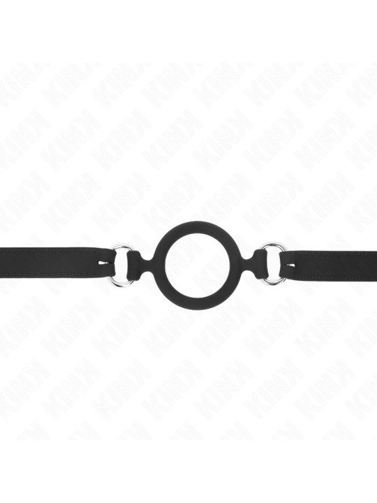 MORDAZA DE SILICONA KINK 56 CM - BDSM SEGURO Y AJUSTABLE DE LA MARCA KINK COLLAR & GAG