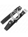 MORDAZA BDSM SILICONA NEGRA 5 CM KINK DE LA MARCA KINK COLLAR & GAG