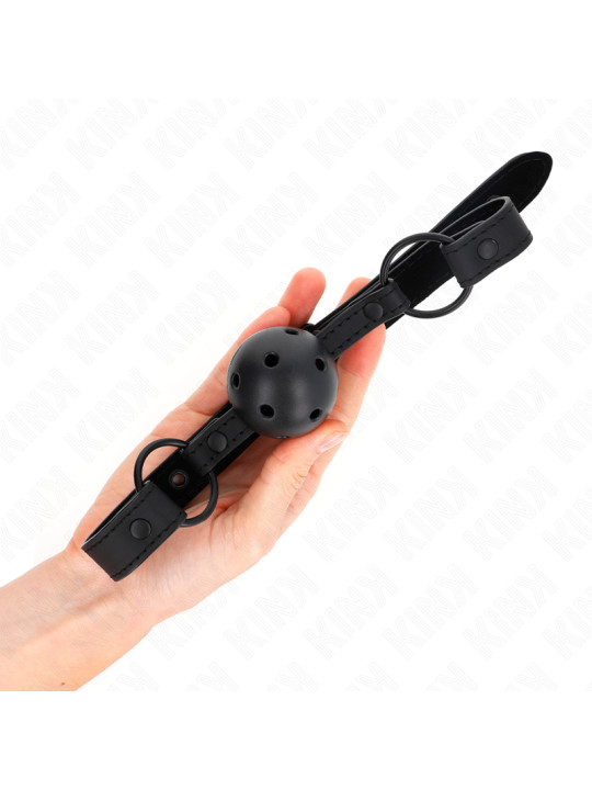 MORDAZA DE BOLA KINK 4.5 CM NEOPRENO AJUSTABLE DE LA MARCA KINK COLLAR & GAG