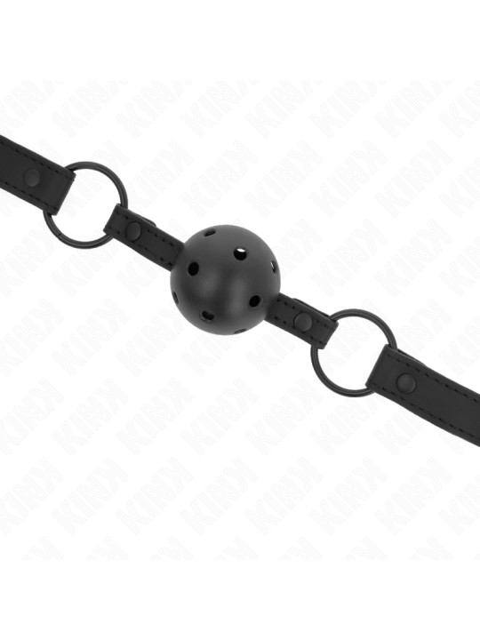 MORDAZA DE BOLA KINK 4.5 CM NEOPRENO AJUSTABLE DE LA MARCA KINK COLLAR & GAG