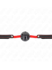 MORDAZA DE BOLA KINK 4.5 CM CON CINTURÓN ELÁSTICO DE LA MARCA KINK COLLAR & GAG