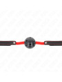 MORDAZA DE BOLA KINK 4.5 CM CON CINTURÓN ELÁSTICO DE LA MARCA KINK COLLAR & GAG