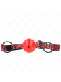 MORDAZA DE BOLA KINK 4.5 CM DIAMANTE AJUSTABLE BDSM DE LA MARCA KINK COLLAR & GAG