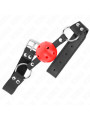 MORDAZA DE BOLA KINK 4 CM TRANSPIRABLE CUERO AJUSTABLE DE LA MARCA KINK COLLAR & GAG