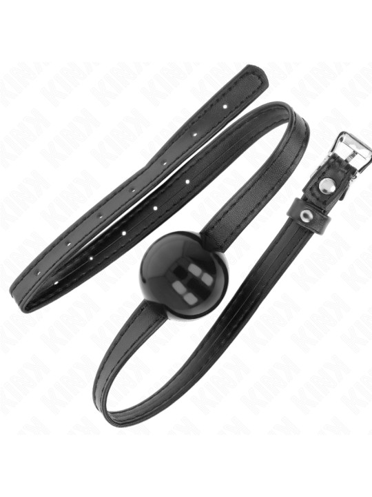 MORDAZA DE BOLA KINK 4 CM CON CORREA PEQUEÑA DE LA MARCA KINK COLLAR & GAG