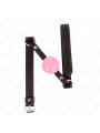 MORDAZA DE BOLA BDSM 4 CM ORO ROSA KINK DE LA MARCA KINK COLLAR & GAG