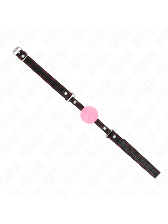 MORDAZA DE BOLA BDSM 4 CM ORO ROSA KINK DE LA MARCA KINK COLLAR & GAG
