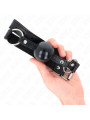MORDAZA DE BOLA BDSM 4 CM TPE NEGRO KINK DE LA MARCA KINK COLLAR & GAG