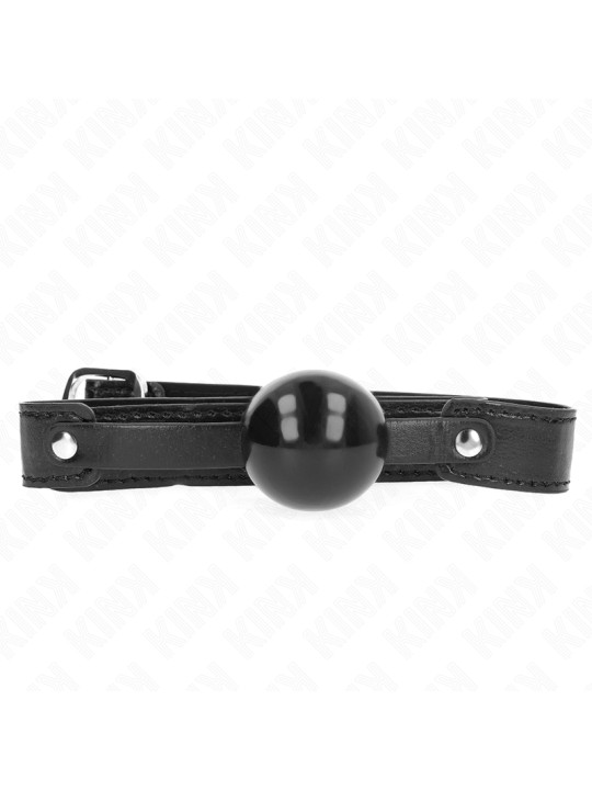 MORDAZA DE BOLA SUAVE TPE 4 CM KINK BDSM DE LA MARCA KINK COLLAR & GAG