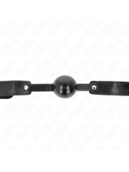 MORDAZA DE BOLA SUAVE TPE 4 CM KINK BDSM DE LA MARCA KINK COLLAR & GAG
