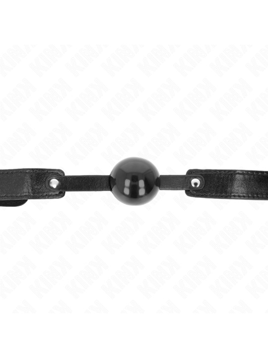 MORDAZA DE BOLA SUAVE TPE 4 CM KINK BDSM DE LA MARCA KINK COLLAR & GAG