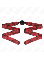 MORDAZA DE BOLA DE SILICONA KINK 4.5 CM SCANDAL MODELO 2 DE LA MARCA KINK COLLAR & GAG