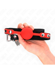 MORDAZA DE BOLA DE SILICONA 4 CM CON CANDADO KINK DE LA MARCA KINK COLLAR & GAG