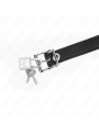 MORDAZA DE BOLA SILICONA 4 CM CON CANDADO KINK DE LA MARCA KINK COLLAR & GAG