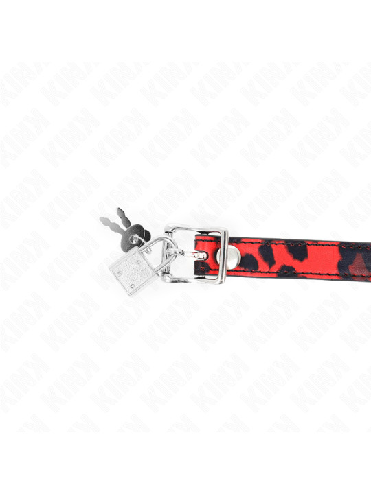 MORDAZA DE BOLA SILICONA 4 CM CON CANDADO KINK DE LA MARCA KINK COLLAR & GAG