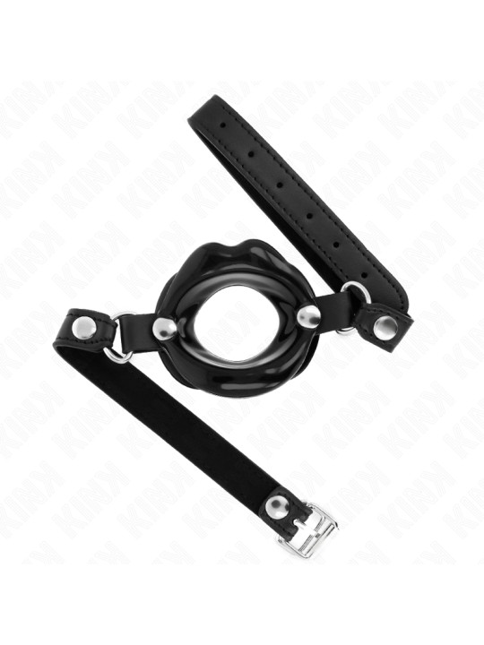 MORDAZA LABIAL BDSM CON CORREA AJUSTABLE KINK DE LA MARCA KINK COLLAR & GAG