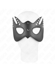 MÁSCARA BDSM MURCIÉLAGO CON REMACHES KINK DE LA MARCA KINK MASKED ALLURE