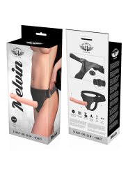ARNÉS MELVIN FLESH REALÍSTICO 19 CM CON VIBRACIÓN DE LA MARCA HARNESS ATTRACTION