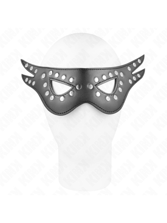 MÁSCARA DE POLIPIEL SEXY KINK - MODELO 1 27X13 CM DE LA MARCA KINK MASKED ALLURE