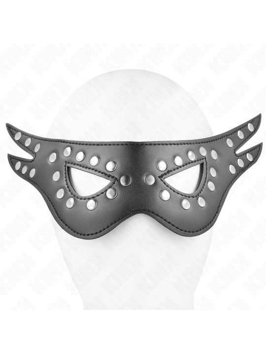 MÁSCARA DE POLIPIEL SEXY KINK - MODELO 1 27X13 CM DE LA MARCA KINK MASKED ALLURE