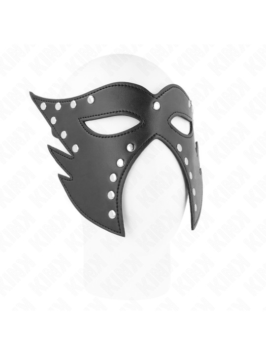 MÁSCARA DE POLIPIEL SEXY KINK - MODELO 2 27X13 CM DE LA MARCA KINK MASKED ALLURE