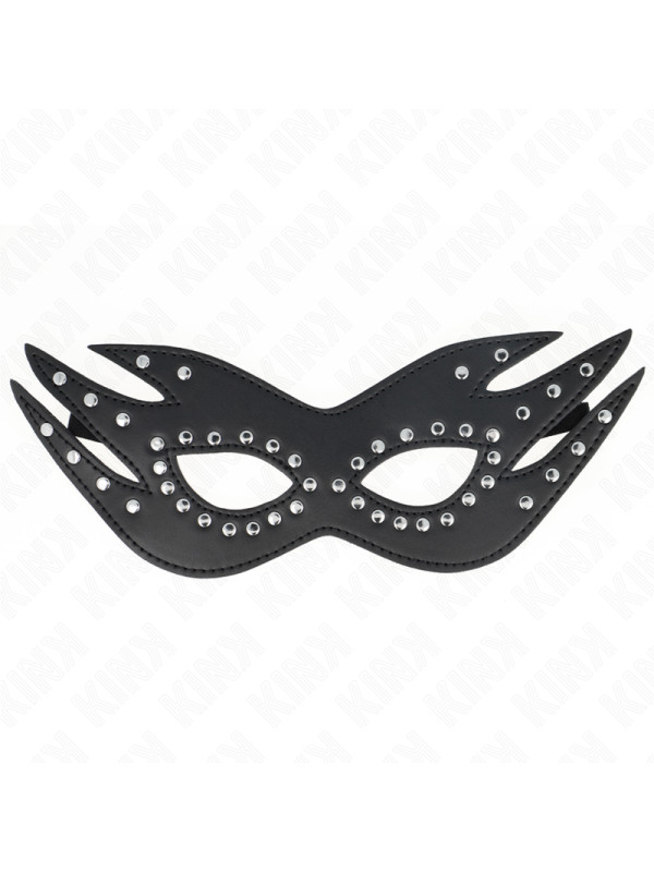 MÁSCARA DE POLIPIEL CON REMACHES KINK - MODELO 3 DE LA MARCA KINK MASKED ALLURE