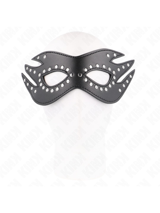 MÁSCARA DE POLIPIEL CON REMACHES KINK - MODELO 3 DE LA MARCA KINK MASKED ALLURE
