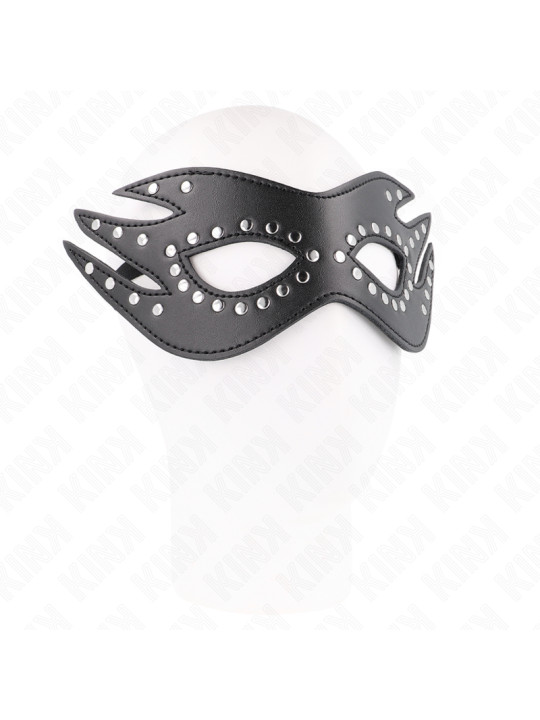 MÁSCARA DE POLIPIEL CON REMACHES KINK - MODELO 3 DE LA MARCA KINK MASKED ALLURE