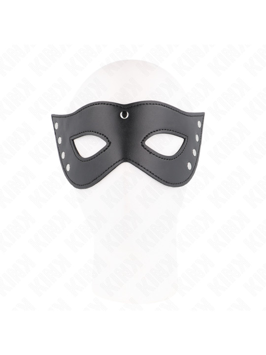 MÁSCARA BDSM CON REMACHES KINK - 28 X 8 CM DE LA MARCA KINK MASKED ALLURE