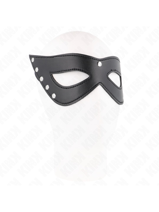 MÁSCARA BDSM CON REMACHES KINK - 28 CM DE LA MARCA KINK MASKED ALLURE