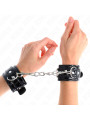 MUÑEQUERAS DE NEOPRENO BRILLANTE KINK AJUSTABLES BDSM DE LA MARCA KINK WRIST RESTRAINT