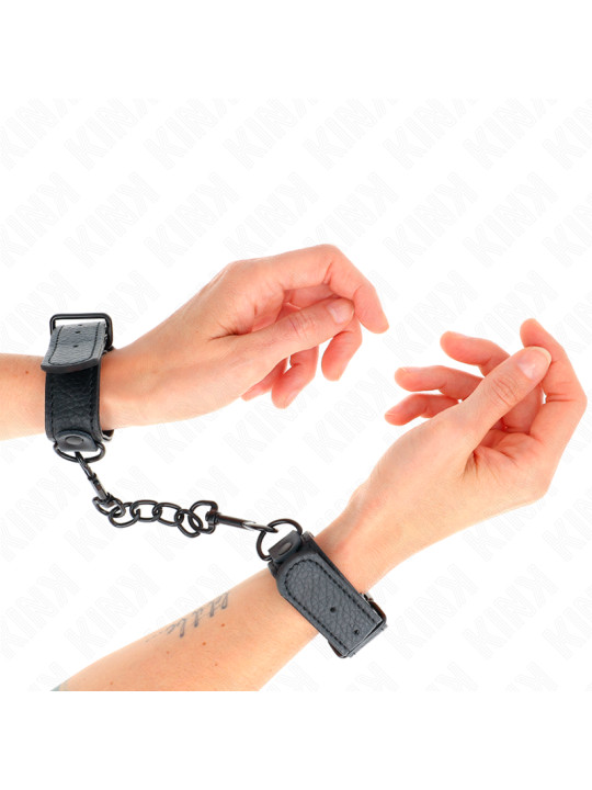 MUÑEQUERAS BDSM AJUSTABLES KINK PARA PRINCIPIANTES DE LA MARCA KINK WRIST RESTRAINT
