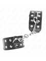 MUÑEQUERAS BDSM CON TACHUELAS AJUSTABLES KINK NEGRO DE LA MARCA KINK WRIST RESTRAINT