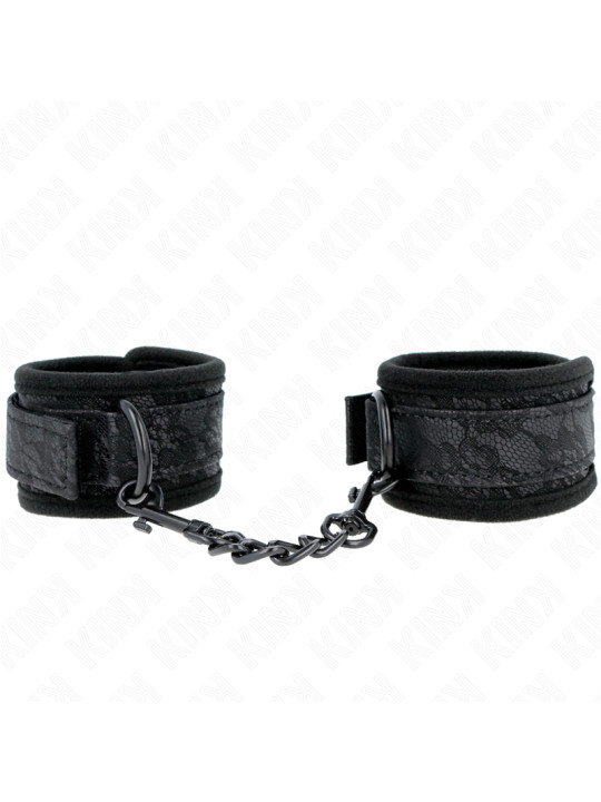 MUÑEQUERAS BDSM ENCAJE Y NEOPRENO AJUSTABLES KINK DE LA MARCA KINK WRIST RESTRAINT