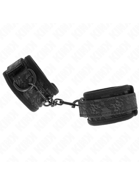 MUÑEQUERAS BDSM ENCAJE Y NEOPRENO AJUSTABLES KINK DE LA MARCA KINK WRIST RESTRAINT