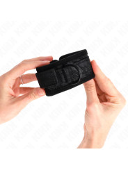 MUÑEQUERAS BDSM ENCAJE Y NEOPRENO AJUSTABLES KINK DE LA MARCA KINK WRIST RESTRAINT