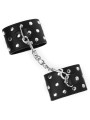 MUÑEQUERAS BDSM CON TACHUELAS AJUSTABLES KINK NEGRO DE LA MARCA KINK WRIST RESTRAINT