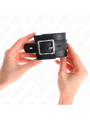 MUÑEQUERAS BDSM NEGRAS AJUSTABLES KINK - 17-28 CM DE LA MARCA KINK WRIST RESTRAINT