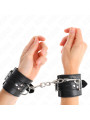 MUÑEQUERAS BDSM NEGRAS AJUSTABLES KINK - 17-28 CM DE LA MARCA KINK WRIST RESTRAINT