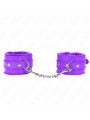 MUÑEQUERAS BDSM VIOLETA AJUSTABLES KINK PREMIUM DE LA MARCA KINK WRIST RESTRAINT