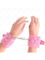 MUÑEQUERAS BDSM ROSA CON CORREA AJUSTABLE KINK DE LA MARCA KINK WRIST RESTRAINT