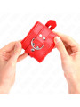 MUÑEQUERAS BDSM KINK ROJO CON CORREA AJUSTABLE DE LA MARCA KINK WRIST RESTRAINT